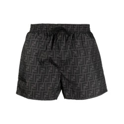short de bain à logo FF imprimé