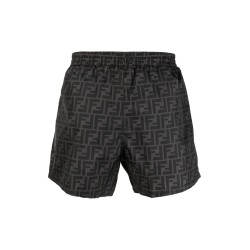 short de bain à logo FF imprimé